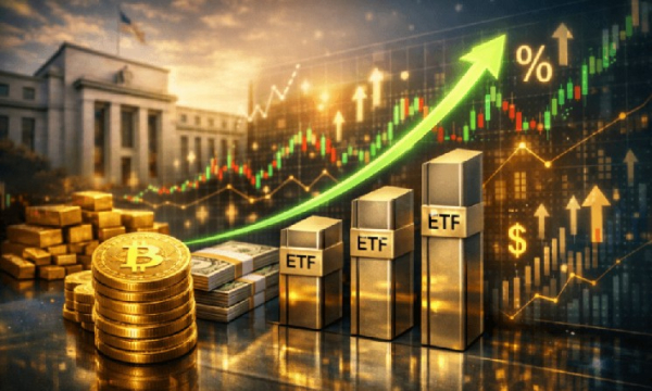 Совокупный объем спотовых торгов криптовалютными ETF превысил $2 трлн